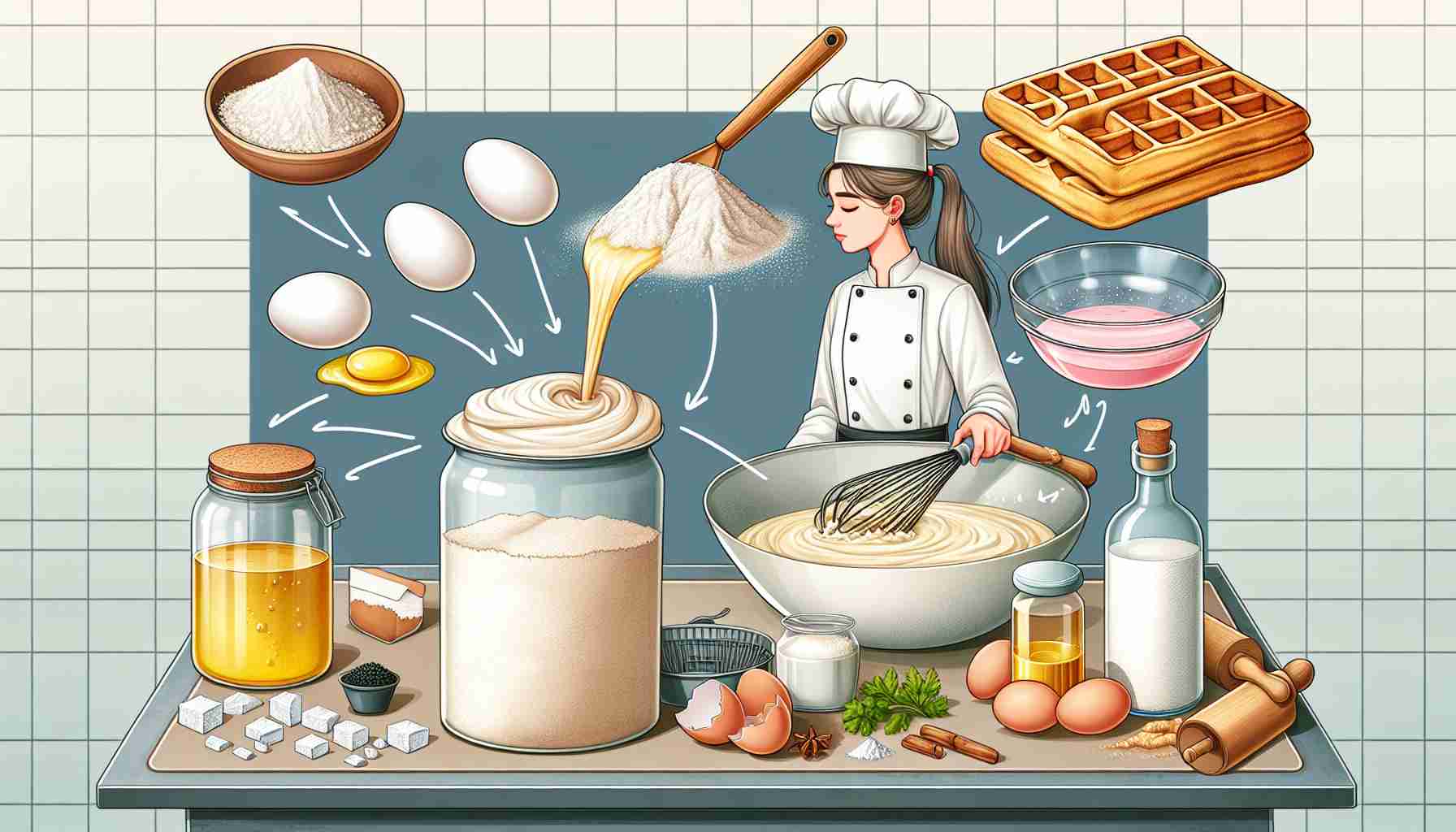 Comment faire lever la pâte à gaufre : astuces et secrets pour des gaufres légères et moelleuses