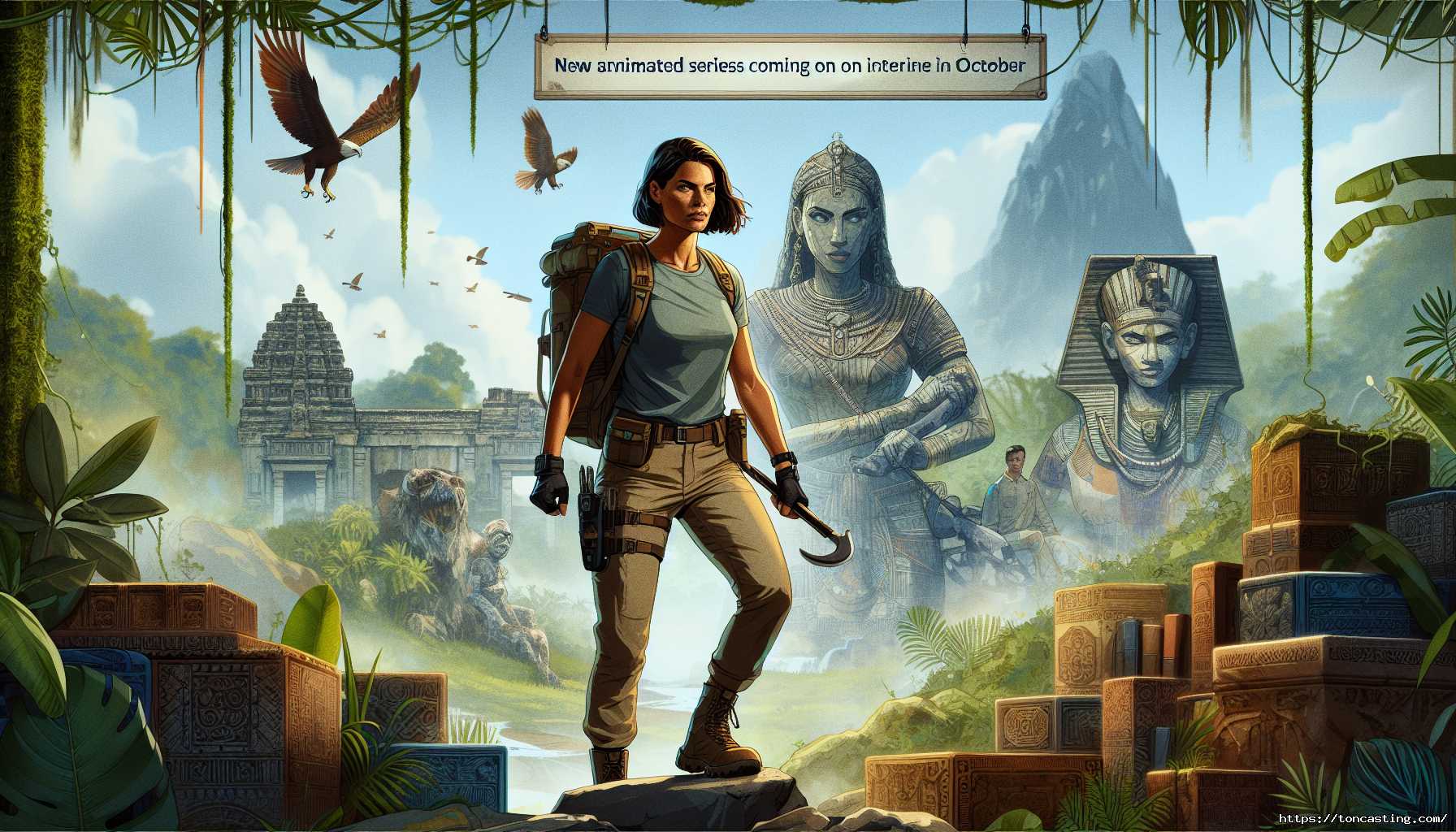 Série animée Tomb Raider sur Netflix : Lara Croft fait son grand retour
