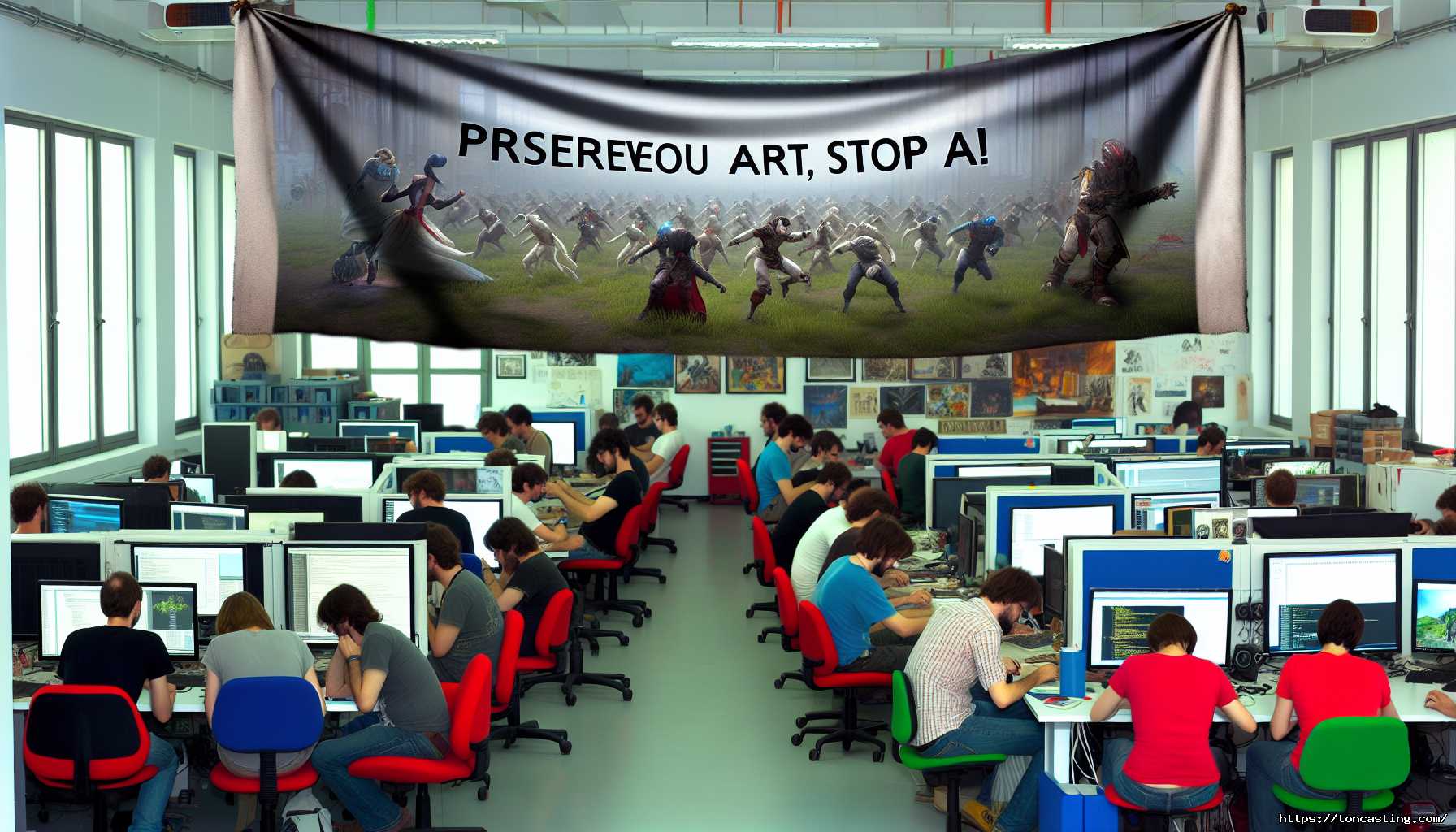 Lutte contre l'IA : Le studio derrière Dordogne défend ses créations artistiques